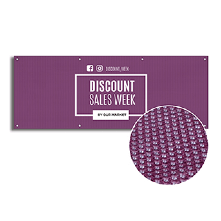 Hanging (Grommeted Banner)