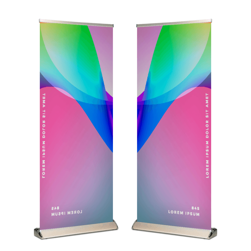 Premium Stand 13oz Matte Vinyl Pull up Banner
